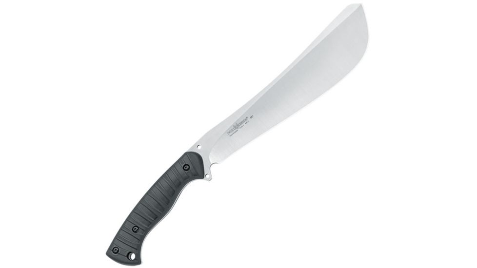 Fox Parang XL Machete, Black Handle, Plain w/Nylon Sheath FX-687