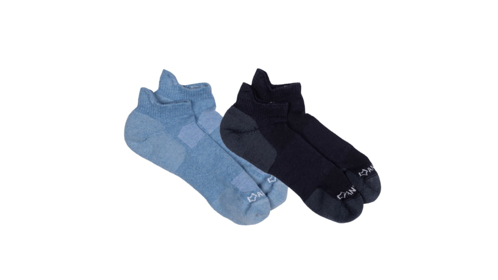 Fox River Anywear Essential Lightweight Ankle Sock - 2 Pack, 152020