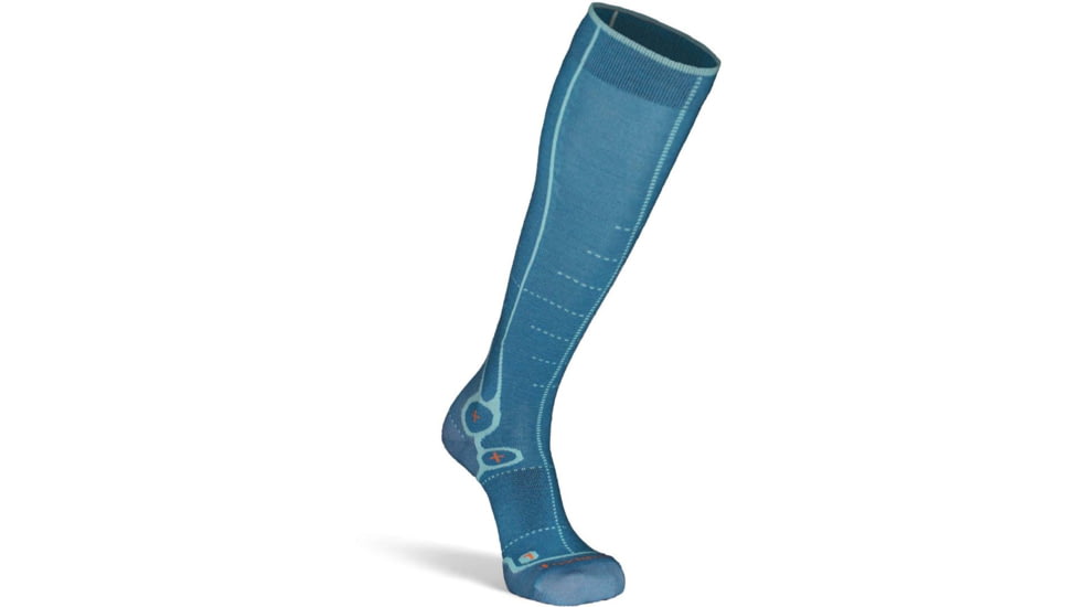 Fox River Bootfitter Elite Ultra-Lightweight Over-the-Calf Ski and Snowboard Sock - Womens, Blue, Large, 151884