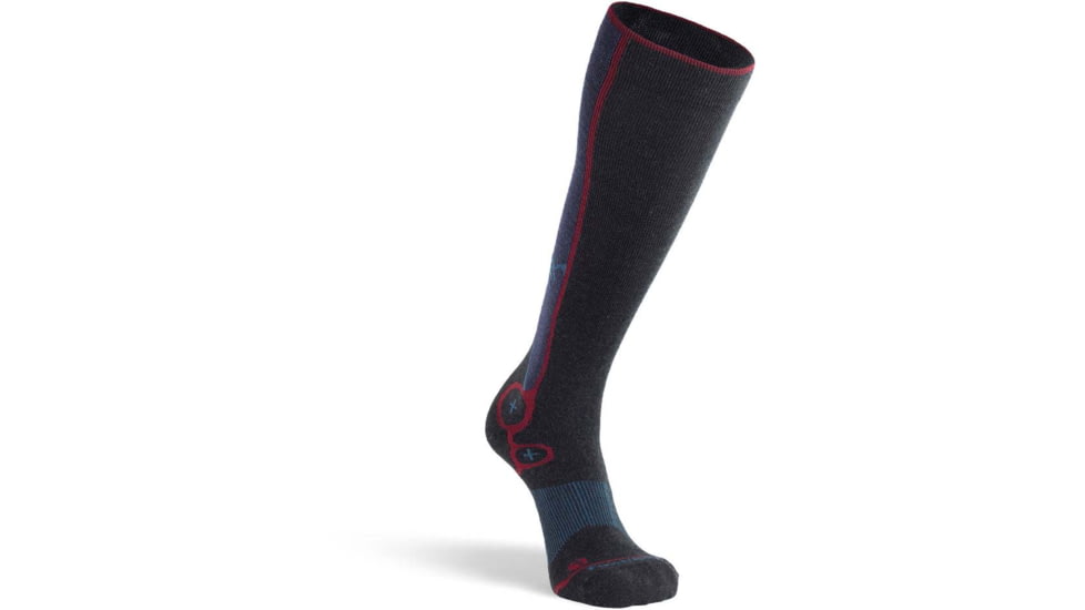 Fox River Breckenridge Ultra-Lightweight Over-the-Calf Ski and Snowboard Sock - Mens, Black, Medium, 138572