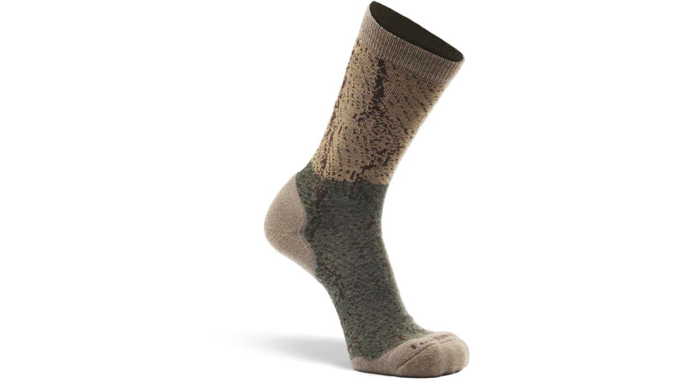 Fox River Chichaqua Medium Weight Crew Hiking Sock - Mens, Shitake, Large, 136835