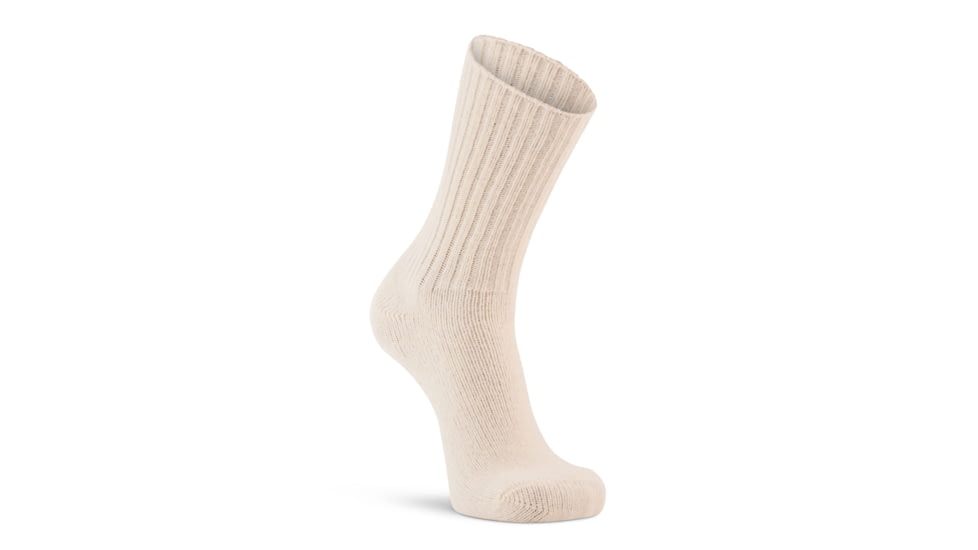 Fox River Classic Wool Medium Weight Crew Everyday Sock D44D825C, Natural, Large, 127804