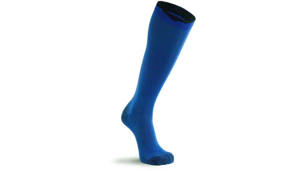 Fox River Courchevel Ultra-Lightweight Over-the-Calf Ski and Snowboard Sock - Mens, Cobalt, Large, 123452