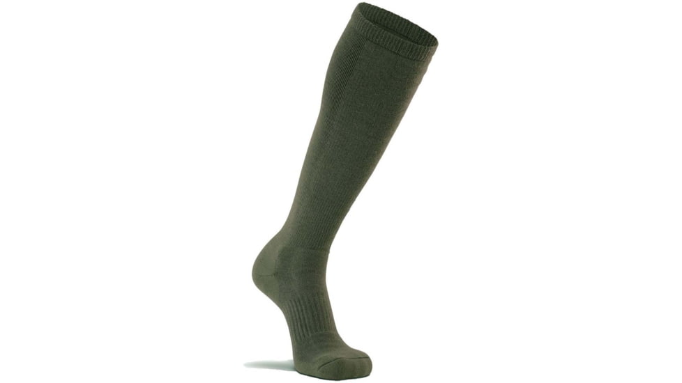 Fox River Fatigue Fighter Lightweight Over-the-Calf Compression Military Sock - Mens, Foliage Green, Extra Large, 158667