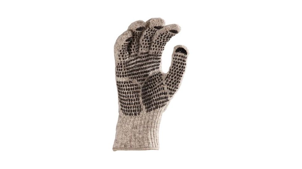 Fox River Gripper Gloves, Brown Tweed, Small 527846