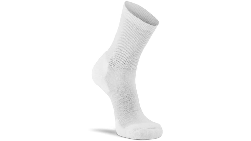 Fox River Her Diabetic Lightweight Crew Sock - Womens, 2 per Pack, White, Medium, 123006