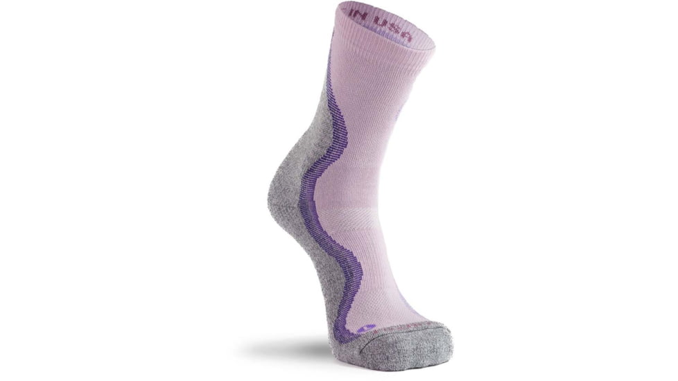 Fox River Maple Lightweight Crew Hiking Sock - Womens, Lavender, Large, 110470