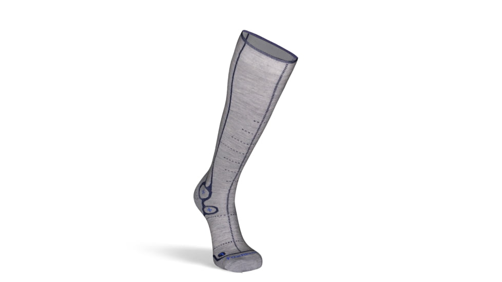Fox River Mens Bootfitter Elite Ultra-Lightweight Over-the-Calf Ski and Snowboard Sock, FR-5010-07000-BLK-XL