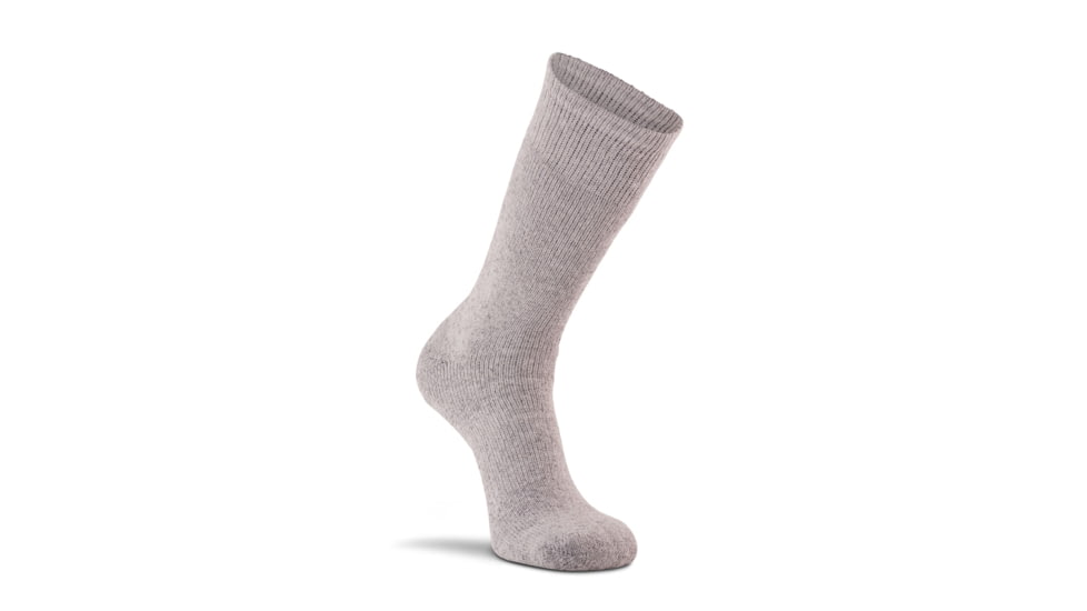 Fox River Mens Heavy Duty Thermal Heavyweight Crew Work Sock - 2 Pack 6303CAB4, Grey, Large, 116207