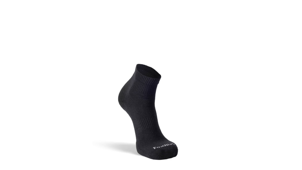 Fox River Mills Tactical Quarter Lightweight Quarter Crew Military Sock, 192864
