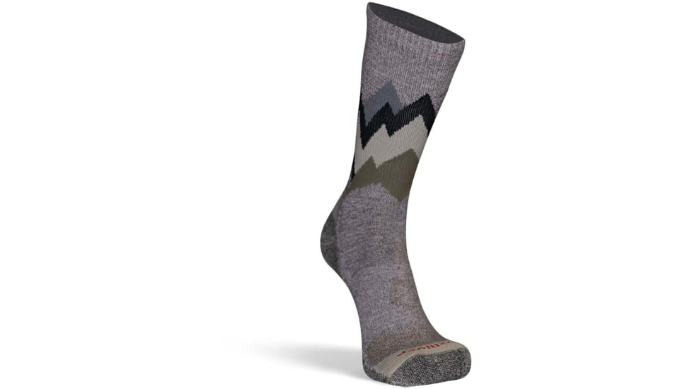 Fox River Moving Mountains Lightweight Crew Hiking Sock - Mens, Brown/Heather, Extra Large, 184908