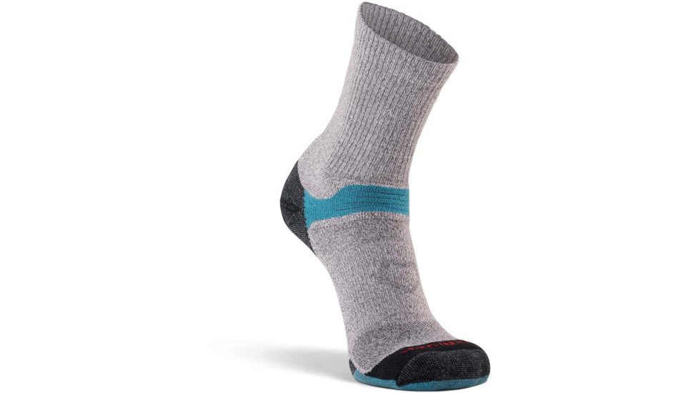 Fox River MX1 Lightweight Crew Hiking Sock - Womens, Grey Heather, Medium, 147644