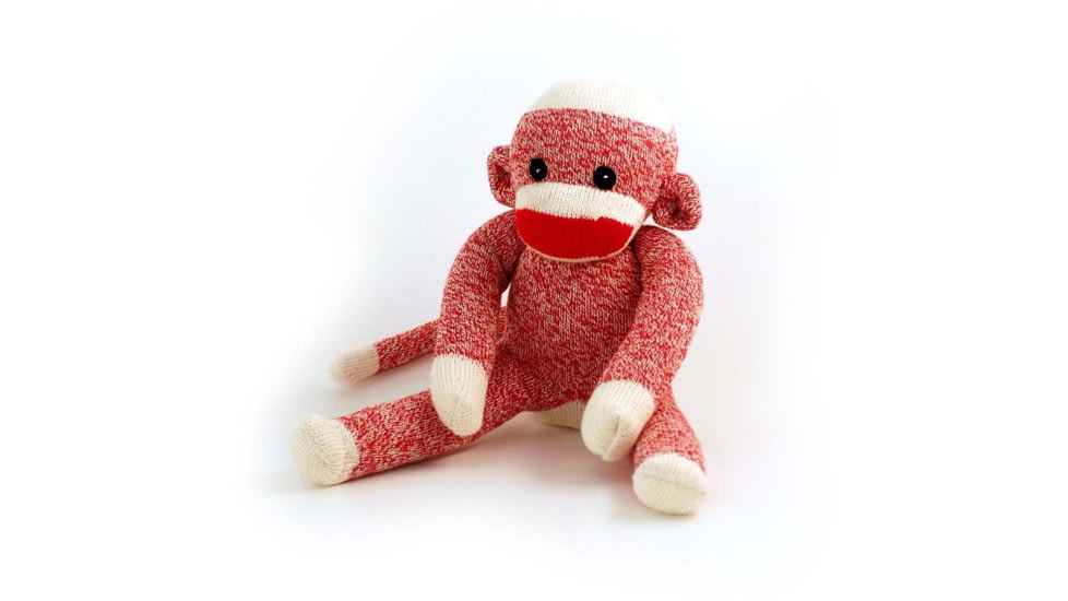 Fox River Original Socks Monkey - Kids, Red, One Size, 132457