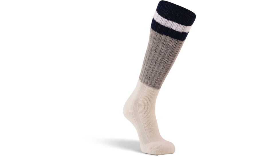 Fox River Outdoorsox Extra-Heavyweight Mid-Calf Boot &amp; Field Sock - Mens, Grey/Navy, Medium, 168098