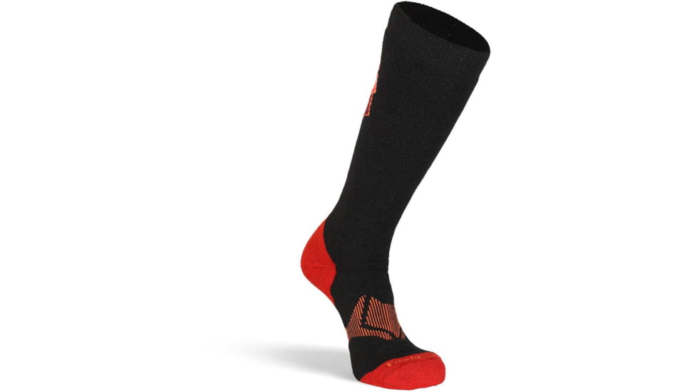Fox River Palisade Medium Weight Over-the-Calf Ski and Snowboard Sock - Mens, Persimmon, Medium, 114011