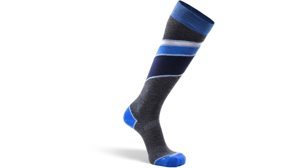 Fox River Peakheat Bomber Ultra-Lightweight Over-the-Calf Ski and Snowboard Sock - Mens, Electric Blue, Medium, 198010