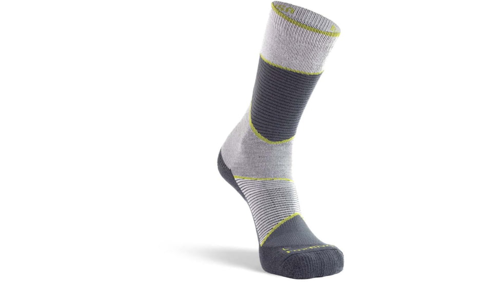 Fox River Ramble Lightweight Crew Hiking Sock - Mens, Light Grey, Extra Large, 168113