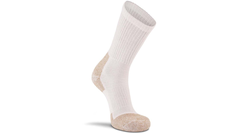 Fox River Steel-Toe Heavyweight Crew Work Sock - Mens, 2 per Pack, White, Medium, 199214