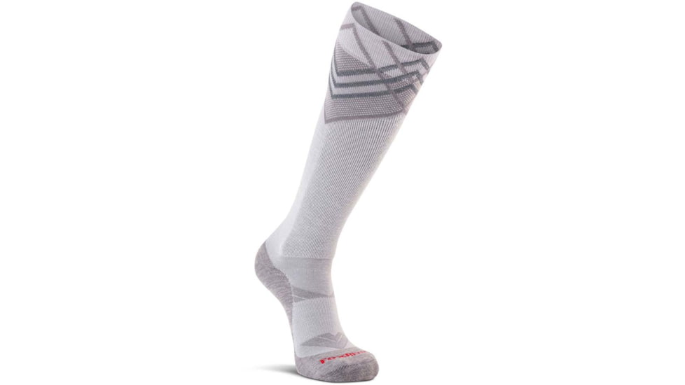 Fox River Summit Lightweight Over-The-Calf Ski and Snowboard Sock - Womens, Grey, Large, 100243