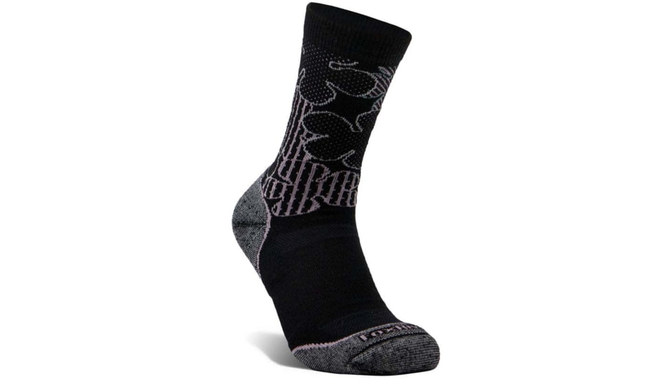 Fox River Tanawha Medium Weight Crew Hiking Sock - Womens, Black, Large, 150859