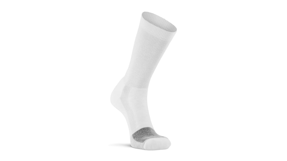Fox River Wick Dry Triathlon Lightweight Crew Running Sock 051560C9, White, Medium, 194185