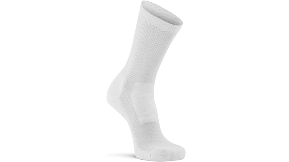 Fox River Wick Dry Walker Lightweight Crew Everyday Sock - Womens, White, Medium, 153214