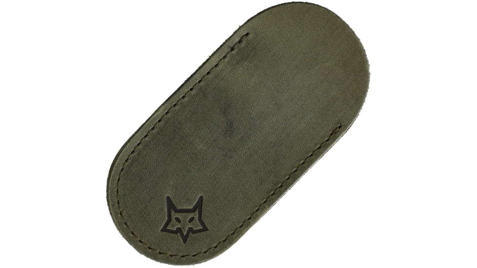 Fox Suru Linerlock Folding Knife by Jesper Voxnaes, 2.36in, Bohler M390 Stainless, Stonewash Blade, OD Green Canvas Micarta Handle, 526LIMOD