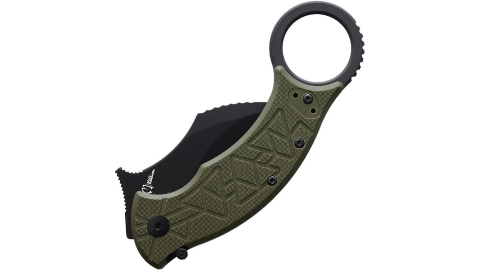 Fox Tribal K Karambit OD Green G10