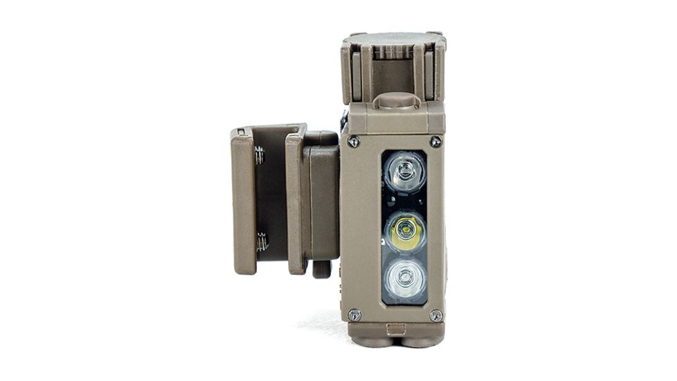 FoxFury Head,Helmet,Chest Waterproof LED Light,82 Lumens,Green 199-201