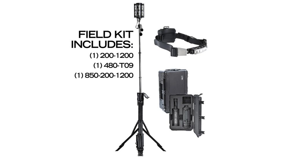 Foxfury Lighting Normad Transformer Field Kit, Black, One Size NMD-KIT-NT