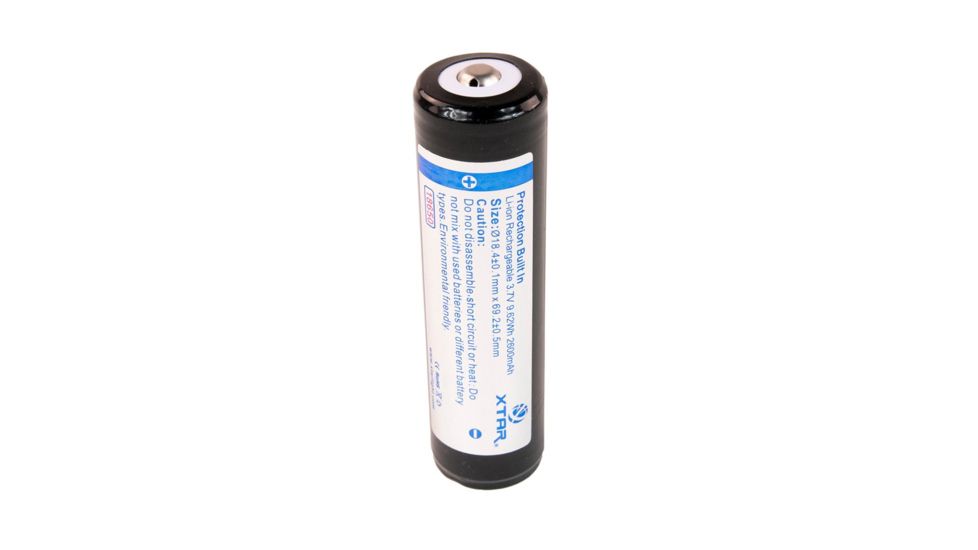 Foxfury Lighting Rechargeable 1 x 18650 Battery, One Size 70-18650R