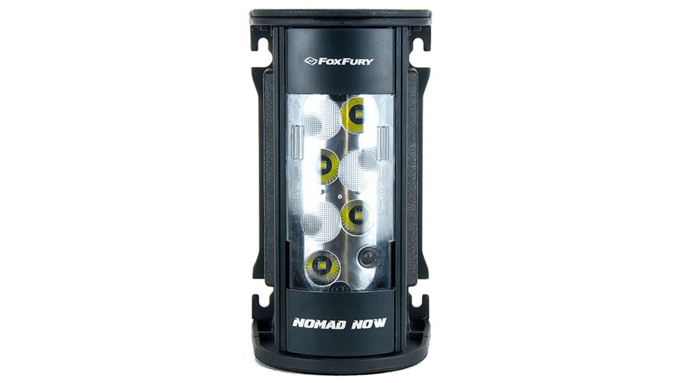 FoxFury Nomad NOW Compact Rechargeable Area-Spot Light w/Remote,3000 Lumens,Single Unit Activation 200-400-102