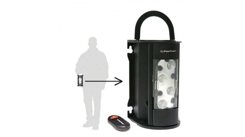FoxFury Nomad NOW Compact Rechargeable Area-Spot Light w/Remote,3000 Lumens,Single Unit Activation 200-400-102