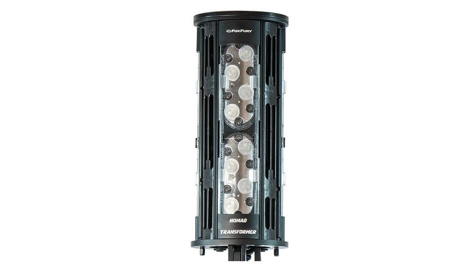 FoxFury Nomad Transformer Portable 360 Degree Scene Light,16,000 Lumens,Black 200-1200