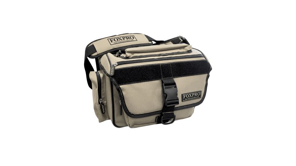 FoxPro 12 Pocket Large Carry Case,Black/Tan, CASE -LG SAND