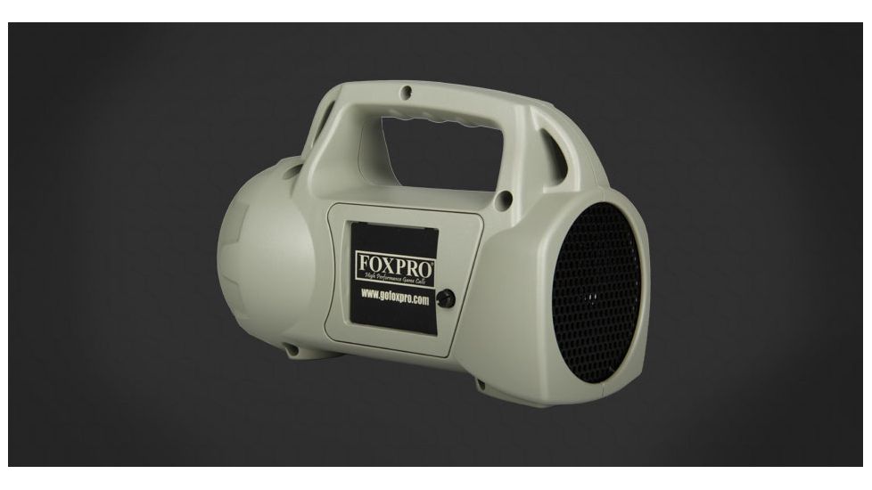 Foxpro Crossfire Electric Caller Programmable Up To 500 Game Calls Gray CROSSFIRE