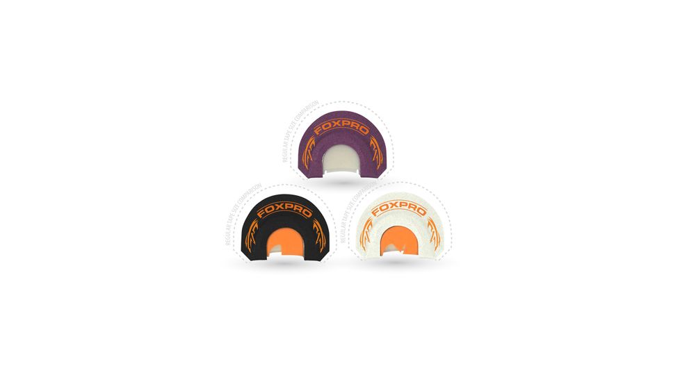 FoxPro Hybrid Spur Combo Pack Turkey Hand Call, Purple/Black/White HYBRID SPUR COMBO
