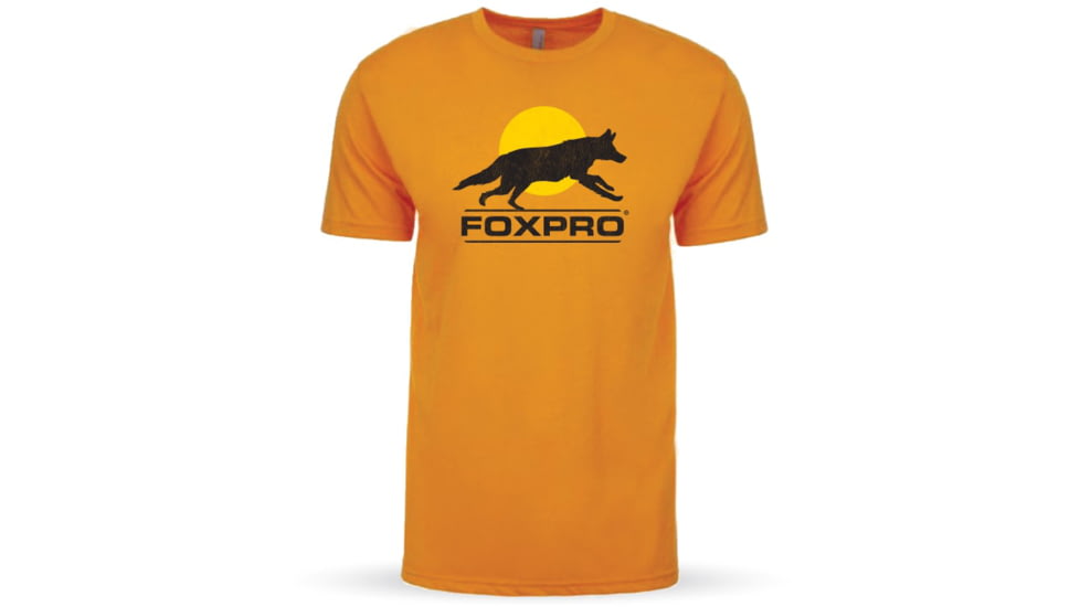 Foxpro SOS Sun Runner Orange Cotton/Polyester Short Sleeve Small