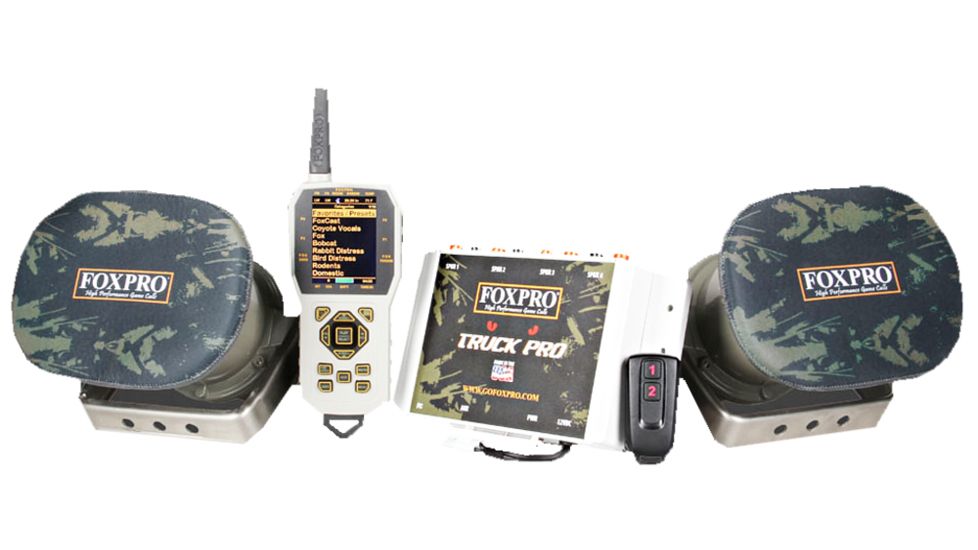 Foxpro TP1 Truck Pro Digital Game Caller Programmable Up To 1000 Game Calls Gray