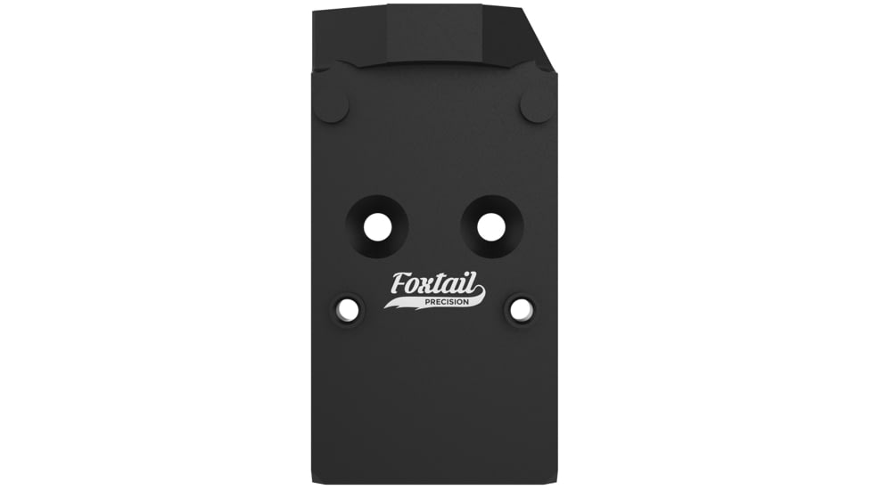 Foxtail Precision Rear Sight Dovetail Optic Trijicon RMR	 Adapter Plate, Holosun 407C/607C, For CZ Shadow, Black, 100018