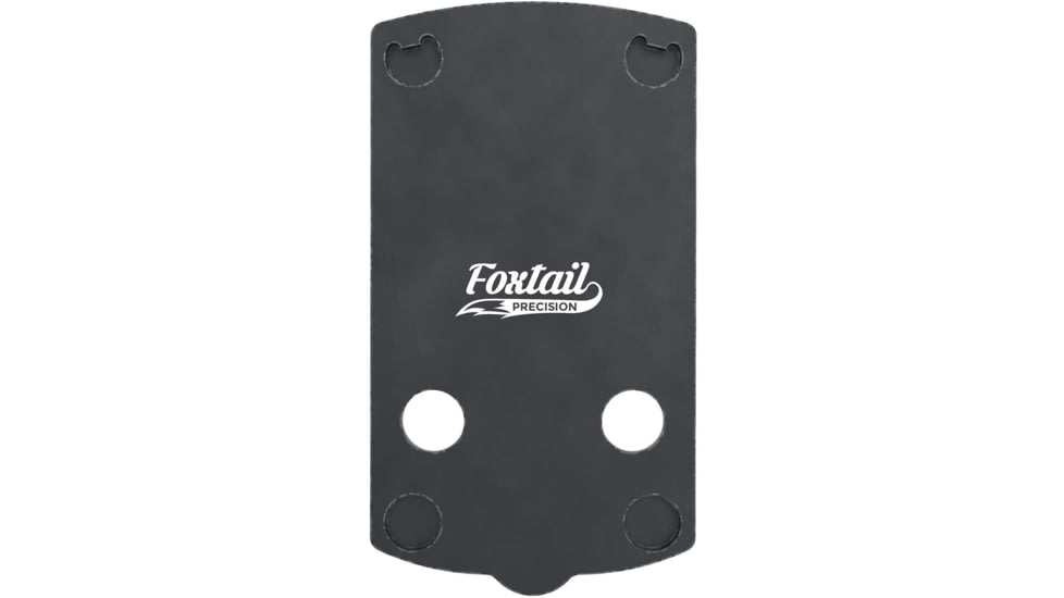 Foxtail Precision Red Dot Adapter Plate, Glock 43x/48 MOS, Hellcat OSP, Holosun EPS Carry, Black, 100-009