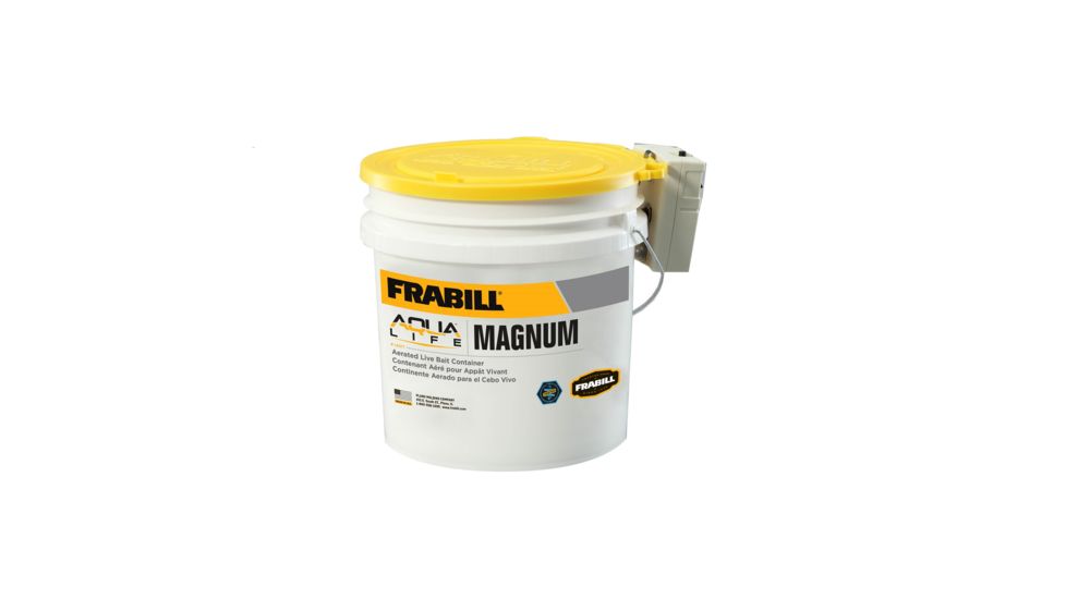 Frabill Magnum Bucket 4.25 Gallons with Aerator 3114076