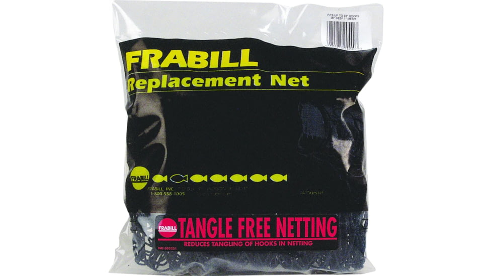 Frabill Replacement Nets, Black, 36in, PMC3061