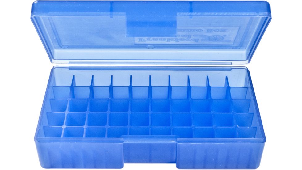 Frankford Arsenal 10mm-45 ACP Ammo Box, #508 - 50 Count, Blue 718498