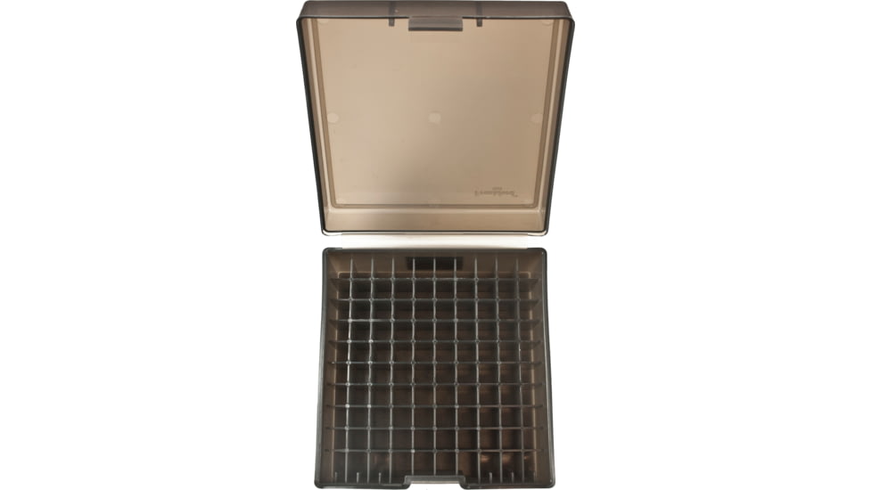 Frankford Arsenal .243-.308 Caliber Ammo Box, #1009 - 100 Count, Gray, 651533