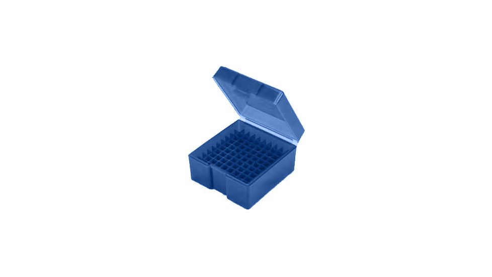 Frankford Arsenal .38/.357 Caliber Ammo Box, #1003 - 100 Count, Blue 930447