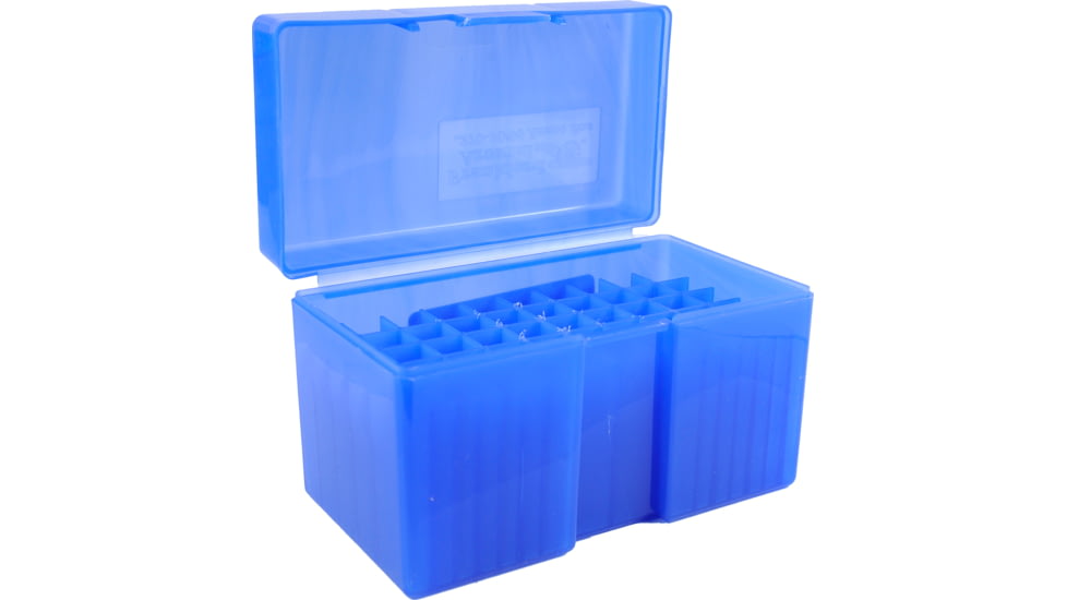 Frankford Arsenal 270-30/06 Caliber Ammo Box, #510 - 50 Count, Blue 513329 