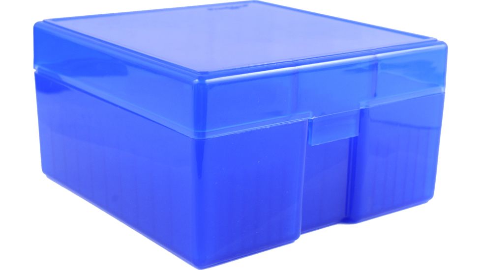 Frankford Arsenal .243-.308 Caliber Ammo Box, #1009 - 100 Count, Blue, 562778