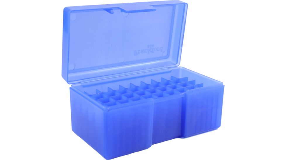 Frankford Arsenal 22 Hornet-30 M1 Caliber Ammo Box, #504 - 50 Count, Blue 698582 