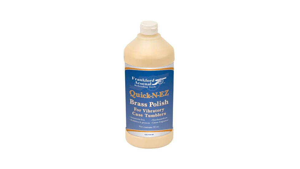 Frankford Arsenal Brass Polish - 4, 8 and 32 oz, Types Frankford Arsenal Brass Polish - 32 oz